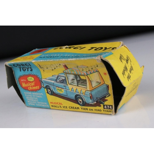 477 - Two boxed Corgi diecast models to include 227 Morris Mini Cooper competition model in pale yellow wi... 