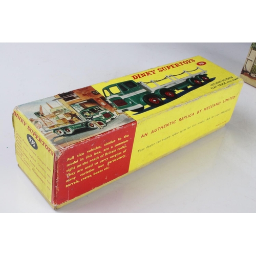 481 - Two boxed Dinky Supertoys diecast models to include 978 Refuse Wagon & 935 Leyland Octopus Flat truc... 