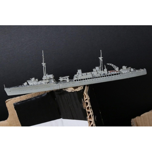 494 - Around 200 diecast and plastic model ships, to include Triang, AIK, Orion etc, condition varies