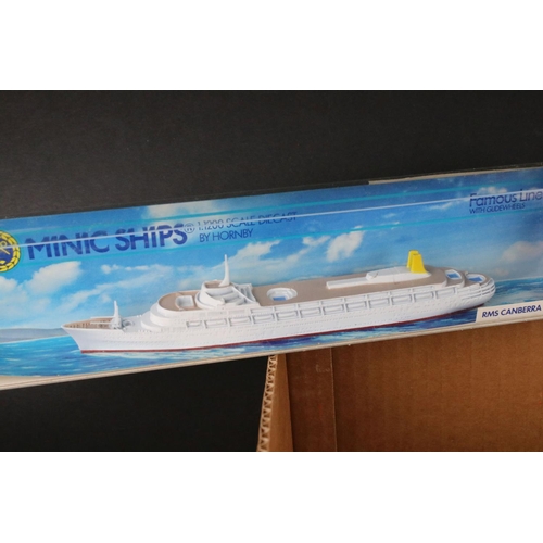 495 - Around 250 diecast and plastic model ships, to include Triang, AIK, Orion etc, condition varies