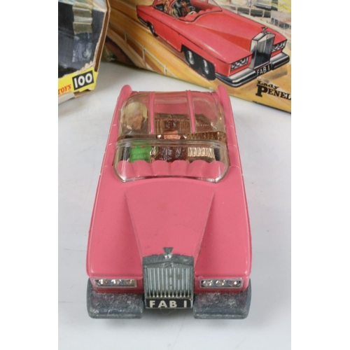 478 - Boxed Dinky 100 Thunderbirds Lady Penelope diecast model, with both figures, gd condition with minim... 