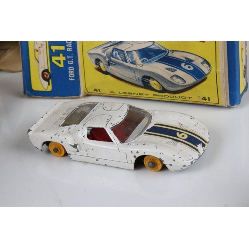 482 - Six boxed diecast models to include 2 x Corgi (341 Mini Marcos GT 850, Gift Set Land Rover with Rice... 