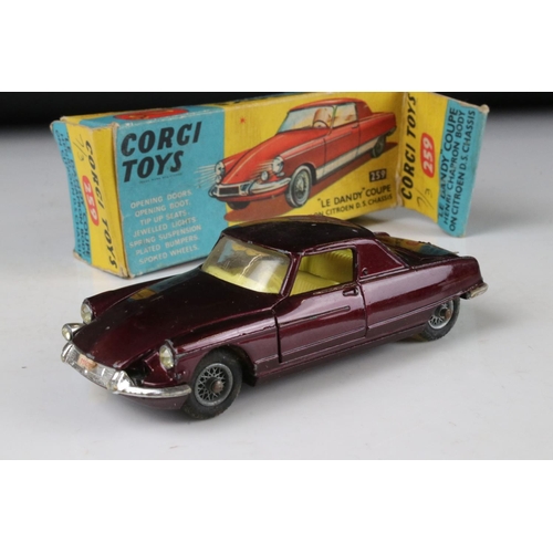 484 - Seven boxed Corgi diecast models to include 231 Triumph Herald Coupe, 224 Bentley Continental Sports... 