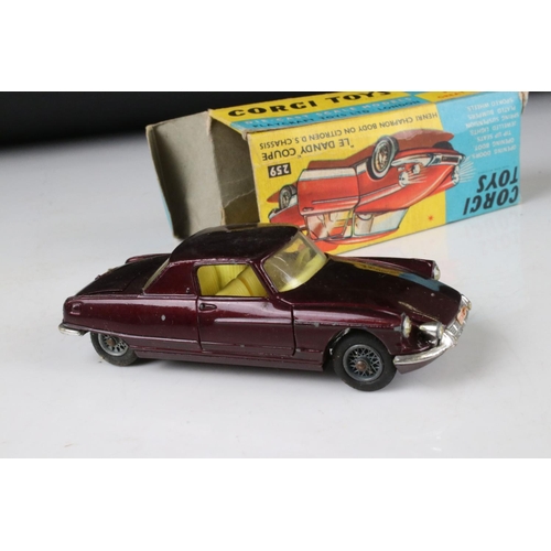 484 - Seven boxed Corgi diecast models to include 231 Triumph Herald Coupe, 224 Bentley Continental Sports... 