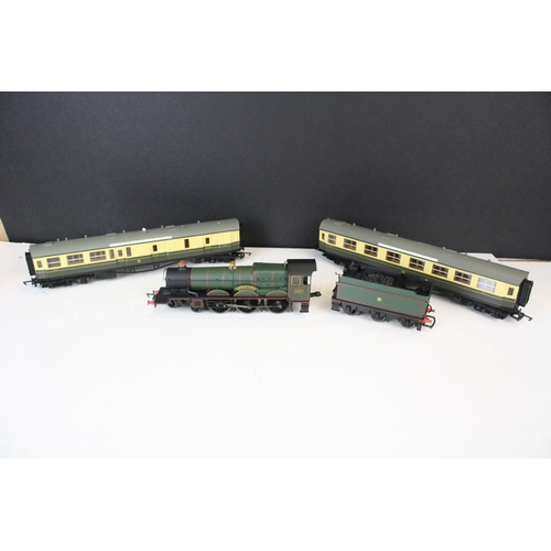 173 - Boxed Hornby OO gauge R1102 The Cornish Riviera Express train set complete with GWR 4-6-0 Castle Cla... 