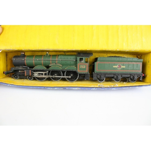 208 - Three Hornby Dublo locomotives to include Bristol Castle (part boxed), Silver King & 0-6-2 BR black ... 