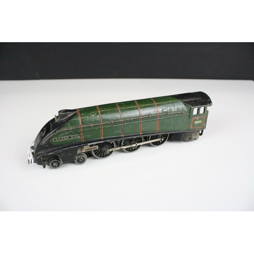 208 - Three Hornby Dublo locomotives to include Bristol Castle (part boxed), Silver King & 0-6-2 BR black ... 