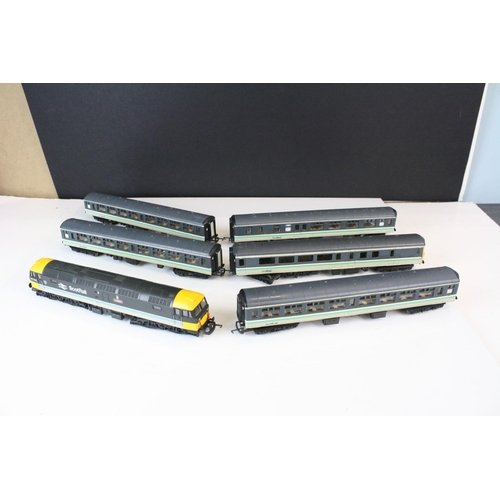 167 - Lima ScotRail Lothian locomotive plus 5 x ScotsRail items of rolling stock to include 4 x Hornby & 1... 