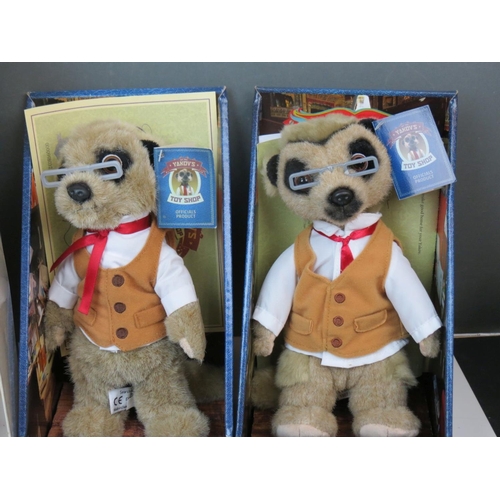 410 - Boxed ltd edn Merrythought British Legion Poppy Teddy Bear plus a boxed Yakov Compare The Meerkat an... 