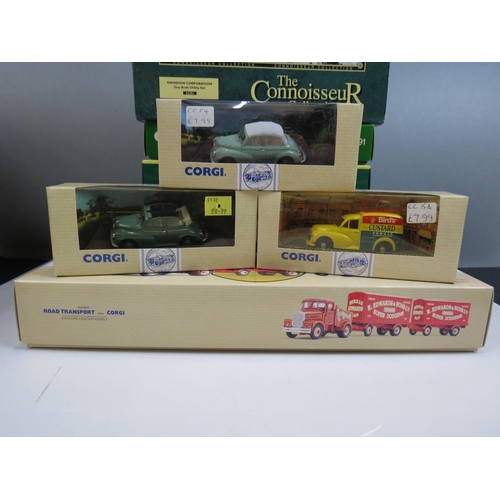 289 - Collection of 15 boxed diecast models and sets, mainly Corgi examples to include Tramlines, The Conn... 