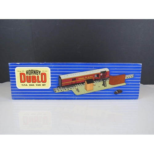 213 - Two boxed Hornby Dublo TPO Mail Van Set plus 11 x items of rolling stock to include 4 x boxed exampl... 