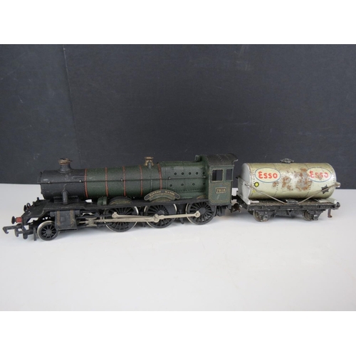 214 - Four OO gauge locomotives to include Mainline Denton Manor, Hornby Dublo 0-6-2 etc plus 4 x items of... 