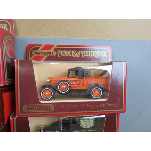 301 - Approx. 60 boxed diecast Matchbox Models Of Yesteryear, to include Stephenson's Rocket Y-12, 1982 Lt... 