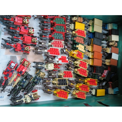 304 - Collection of around 150 diecast models, most appear to be Lledo to include Stagecoaches, Commercial... 