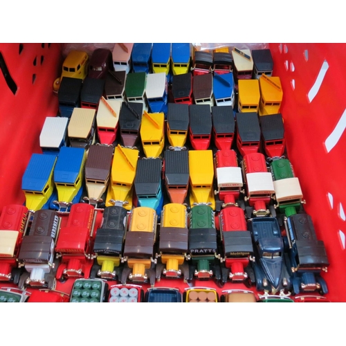 307 - Collection of around 150 diecast models, most appear to be Lledo to include Commercial vehicles (3 b... 