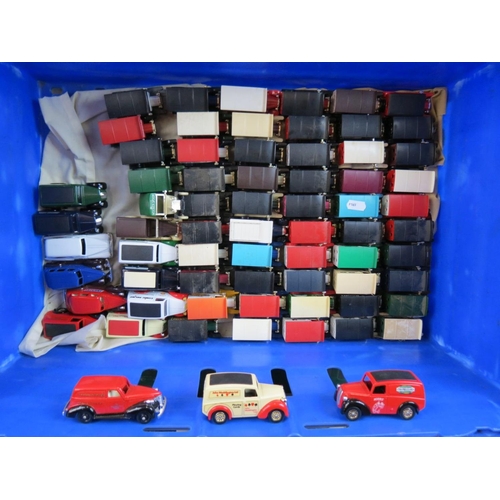 309 - Collection of around 150 diecast models , most appear to be Lledo to include Commercial vehicles, Bu... 