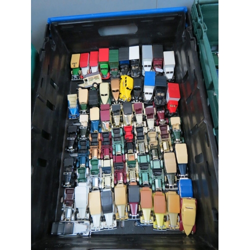 310 - Collection of around 150 diecast models, most appear to be Lledo to include Private cars, Commercial... 