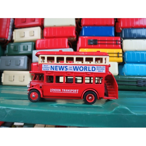 311 - Collection of around 150 diecast models, most appear to be Lledo to include Service vans and Buses e... 