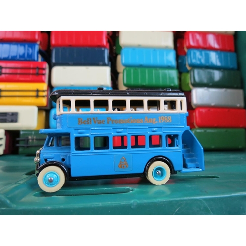 311 - Collection of around 150 diecast models, most appear to be Lledo to include Service vans and Buses e... 