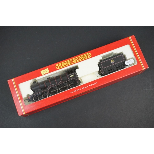 24 - Four boxed Hornby OO gauge locomotives to include R2064 GWR Dean Goods 2468, R2102B BR 4-6-0 Class B... 