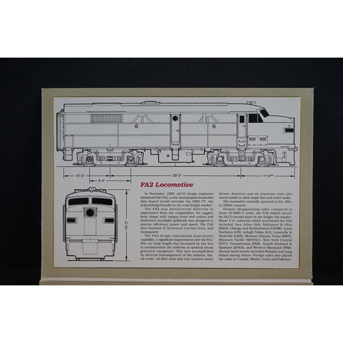 30 - Two boxed Proto Series 2000 HO gauge locomotives to include 8336 FA2 Chicago & Northwestern #4103A &... 