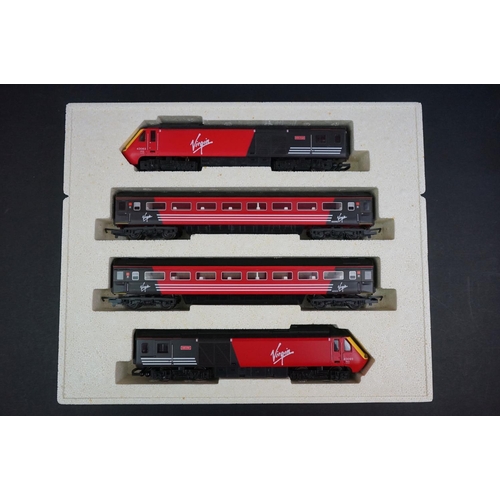 34 - Boxed Hornby OO gauge R2045 Virgin Trains 125 High Speed Train Pack, vg