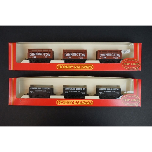 39 - 16 Boxed Hornby OO gauge items of rolling stock to include R233, R223, R162, R174, R162, R600 etc