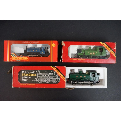 40 - Eight OO gauge model railways to inlcude Hornby R857 BR Loco Ivatt Class 2, R066 LMS 4-6-2 Duchess L... 