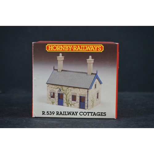 43 - 19 Boxed Hornby OO gauge model railway accessories to include R070 Electronically Operated Turntable... 