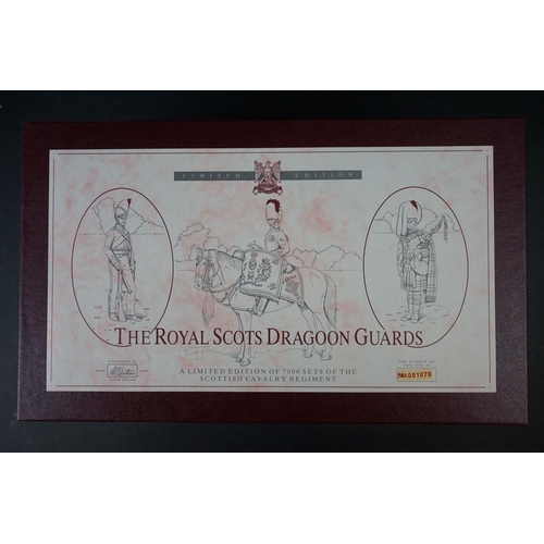 1461 - Four boxed ltd edn Britains metal figure sets to include 5290 The Royal Scots Dragoon Guards, 5189 T... 