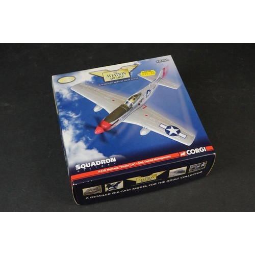 233 - Eight Boxed Corgi Aviation Archive ltd edn 1/72 diecast models to include US32214 P-51D Mustang - AA... 