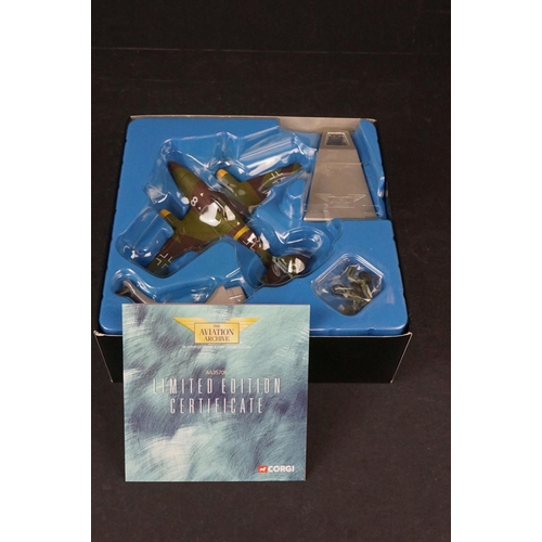 233 - Eight Boxed Corgi Aviation Archive ltd edn 1/72 diecast models to include US32214 P-51D Mustang - AA... 