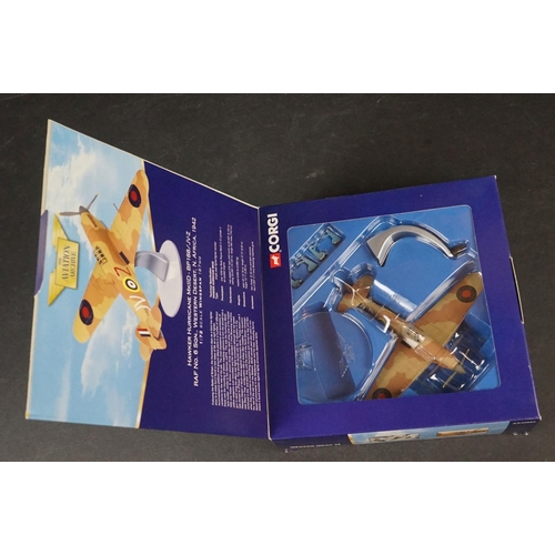 234 - Ten Boxed Corgi Aviation Archive 1/72 diecast models to include AA31904 Supermarine Spitfire MkVB - ... 