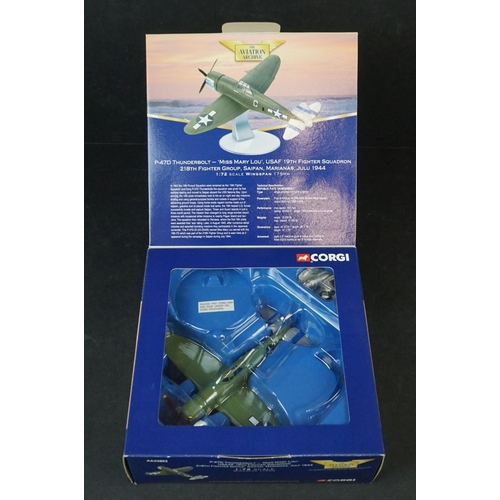 234 - Ten Boxed Corgi Aviation Archive 1/72 diecast models to include AA31904 Supermarine Spitfire MkVB - ... 