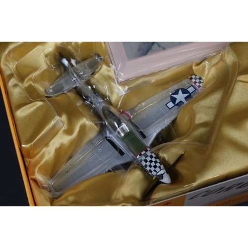 236 - Five Boxed Corgi Anniversary Edition 1/72 diecast models to include AA27603 Hawker Hurricane Mk.1 - ... 