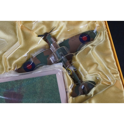 236 - Five Boxed Corgi Anniversary Edition 1/72 diecast models to include AA27603 Hawker Hurricane Mk.1 - ... 