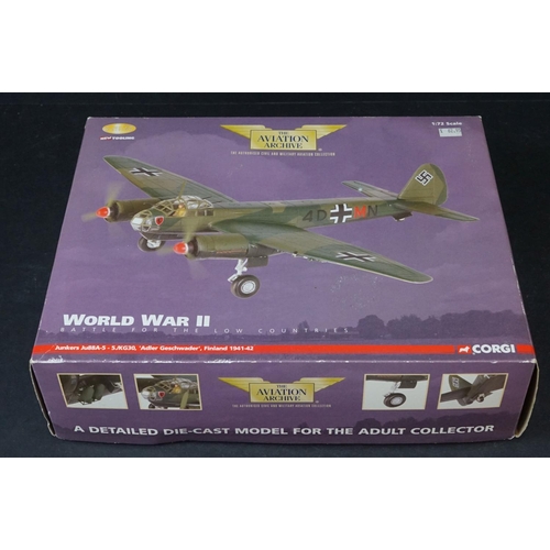 237 - Three Boxed Corgi Aviation Archive ltd edn 1/72 diecast models to include AA34809 Vickers Armstrong ... 