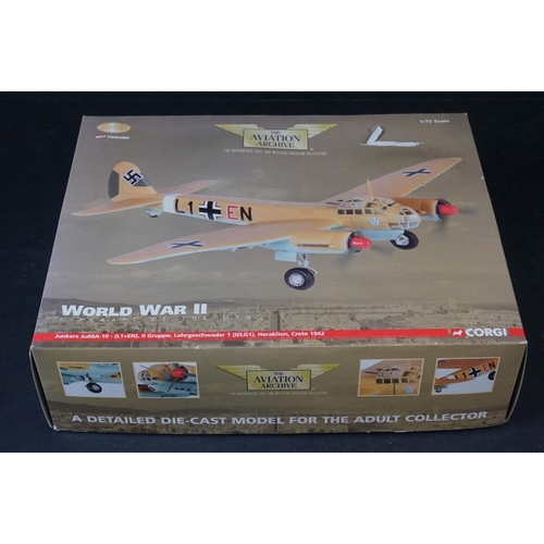 237 - Three Boxed Corgi Aviation Archive ltd edn 1/72 diecast models to include AA34809 Vickers Armstrong ... 