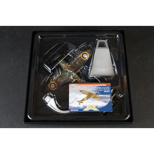 239 - Ten Boxed Corgi Aviation Archive ltd edn diecast models to include 1/72 AA38705 Spitfire F.MkXIVe (C... 