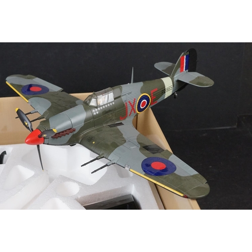 240 - Two Boxed Corgi Aviation Archive ltd edn diecast models to include 1/32 AA35508 Hawker Hurricane 