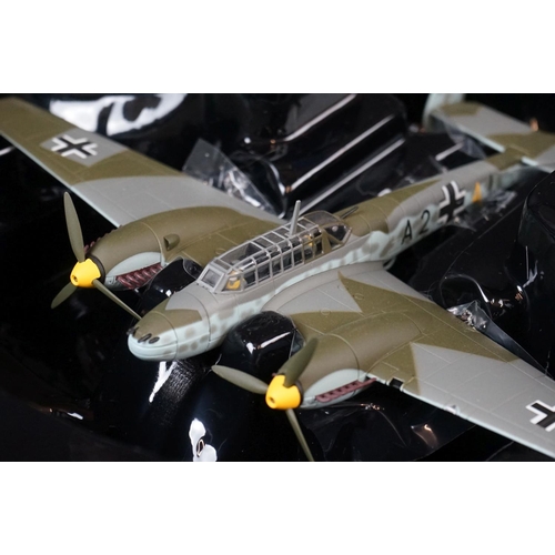 241 - Five Boxed Corgi Aviation Archive ltd edn 1/72 diecast models to include AA38505 Messerschmitt BF110... 