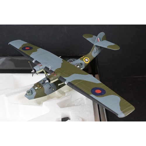 244 - Two Boxed Corgi Aviation Archive ltd edn diecast models to include 1/72 Consolidated Catalina MKIB, ... 