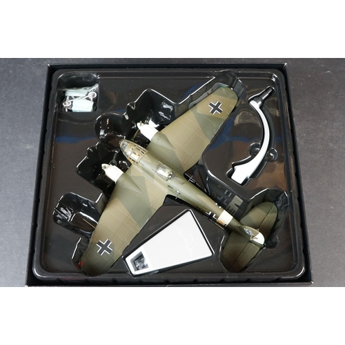 245 - Five Boxed Corgi Aviation Archive ltd edn 1/72 diecast models to include AA38506  Messerschmitt Bf11... 