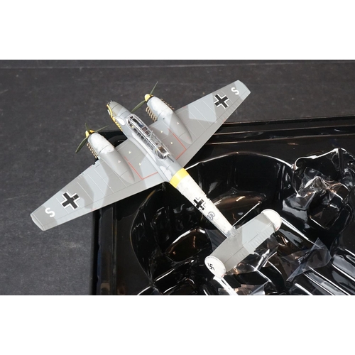 245 - Five Boxed Corgi Aviation Archive ltd edn 1/72 diecast models to include AA38506  Messerschmitt Bf11... 