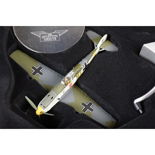 249 - Seven Boxed Oxford Diecast ModelZone 1/72 diecast models to include Hawker Typhoon IB - Douglas Daun... 