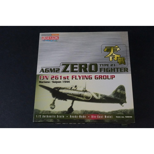 256 - 15 boxed diecast model aircraft to include 4 x Falcon Models, 5 x Dragon Wings, 3x Skymax Models, 1 ... 