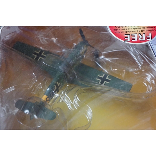 257 - Eight Corgi Boxed diecast model aircraft to include 4 x Nose Art Collection, 2 x P-38 Lightning (Mis... 