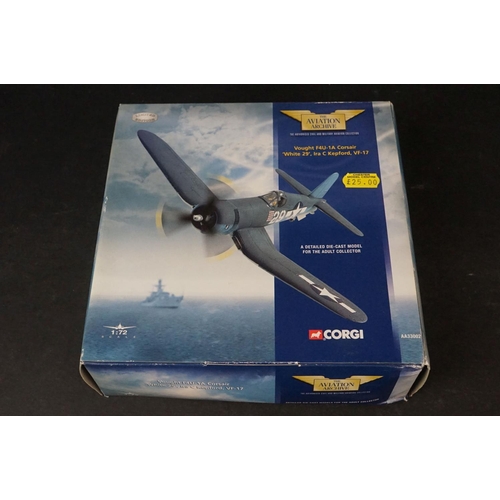 260 - Twelve Boxed Corgi Aviation Archive ltd edn 1/72 diecast models to include 49303 P51D Mustang - AA33... 