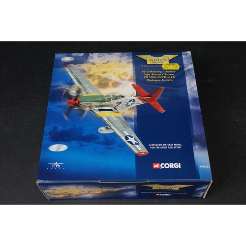 260 - Twelve Boxed Corgi Aviation Archive ltd edn 1/72 diecast models to include 49303 P51D Mustang - AA33... 