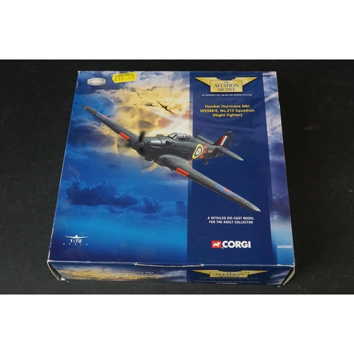 260 - Twelve Boxed Corgi Aviation Archive ltd edn 1/72 diecast models to include 49303 P51D Mustang - AA33... 